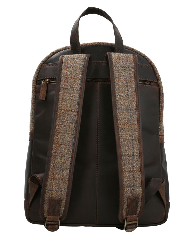 Mochila-Harris-Tweed-Hombre-Harris-Tweed-Back-Cafe-Rockford