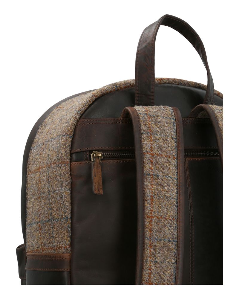 Mochila-Harris-Tweed-Hombre-Harris-Tweed-Back-Cafe-Rockford