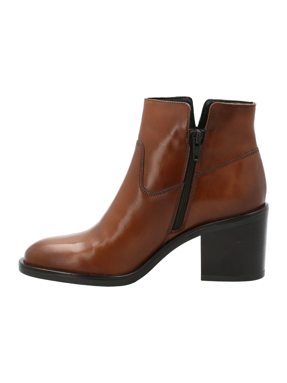 Botin Cuero Mujer Avellino Café Rockford