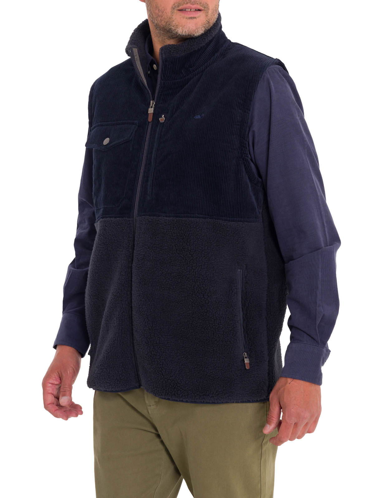 Polar Fibras Recicladas Hombre Cambridge Gris Oscuro Rockford