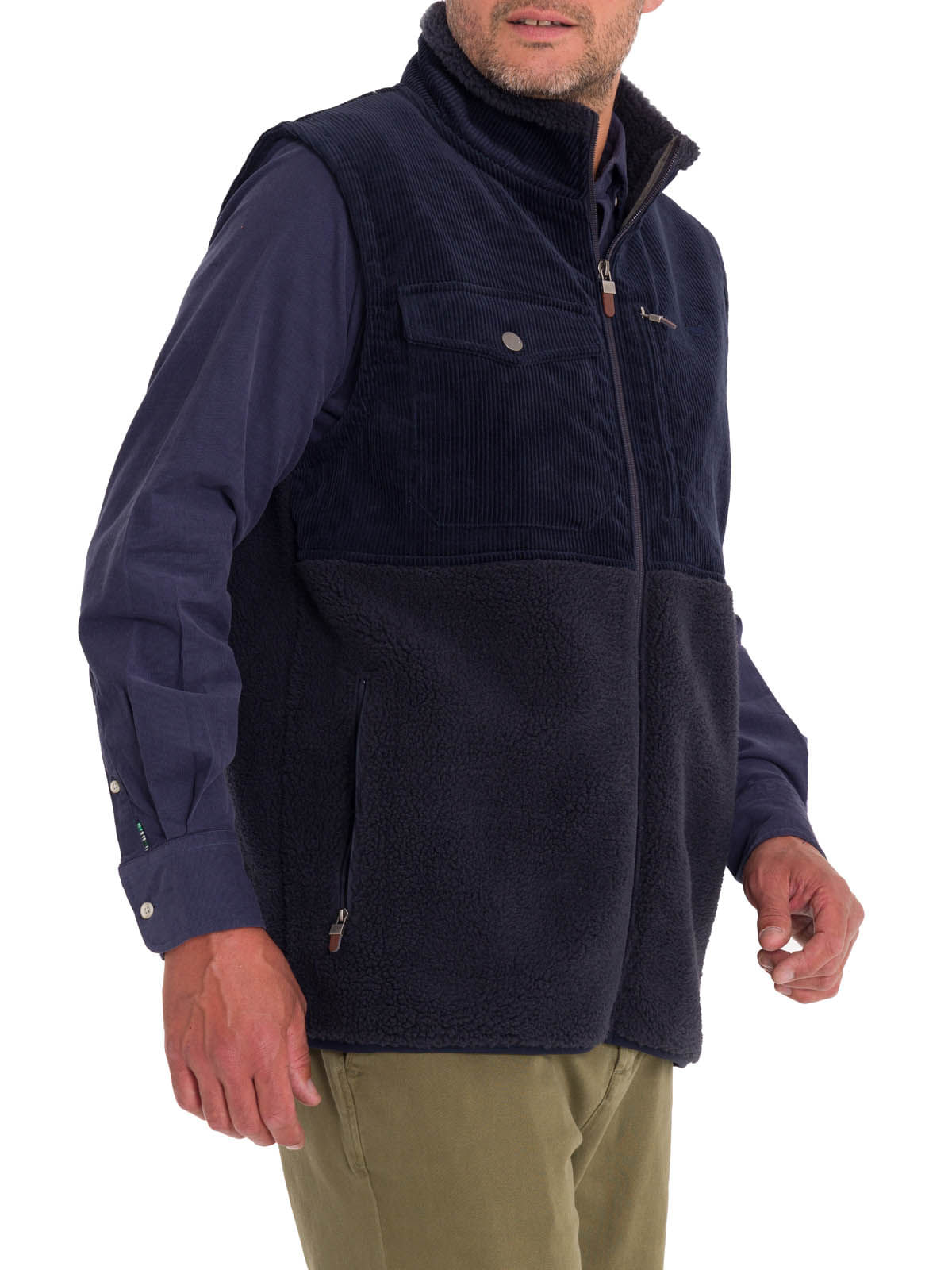 Polar Fibras Recicladas Hombre Cambridge Gris Oscuro Rockford