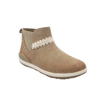 Botín Cuero Mujer Silverstone Beige Rockford