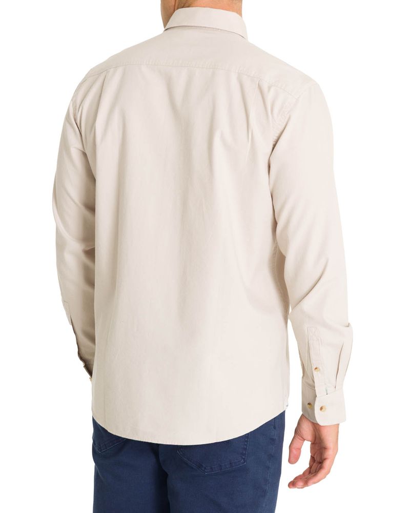 Camisa-Algodon-Organico-Hombre-Anzio-Beige-Rockford