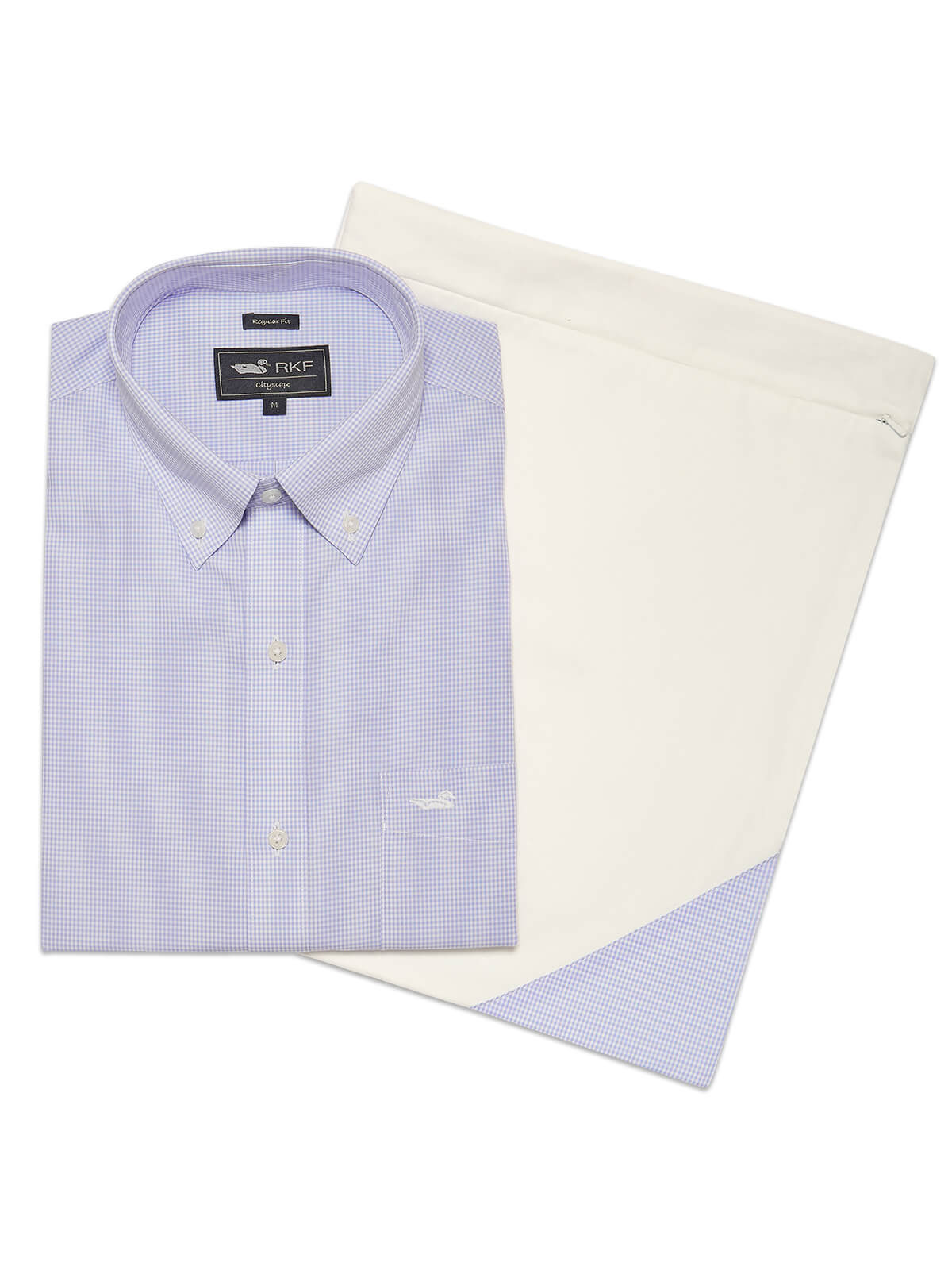 Camisa Cuello Button-Down Hombre WF Lila Rockford