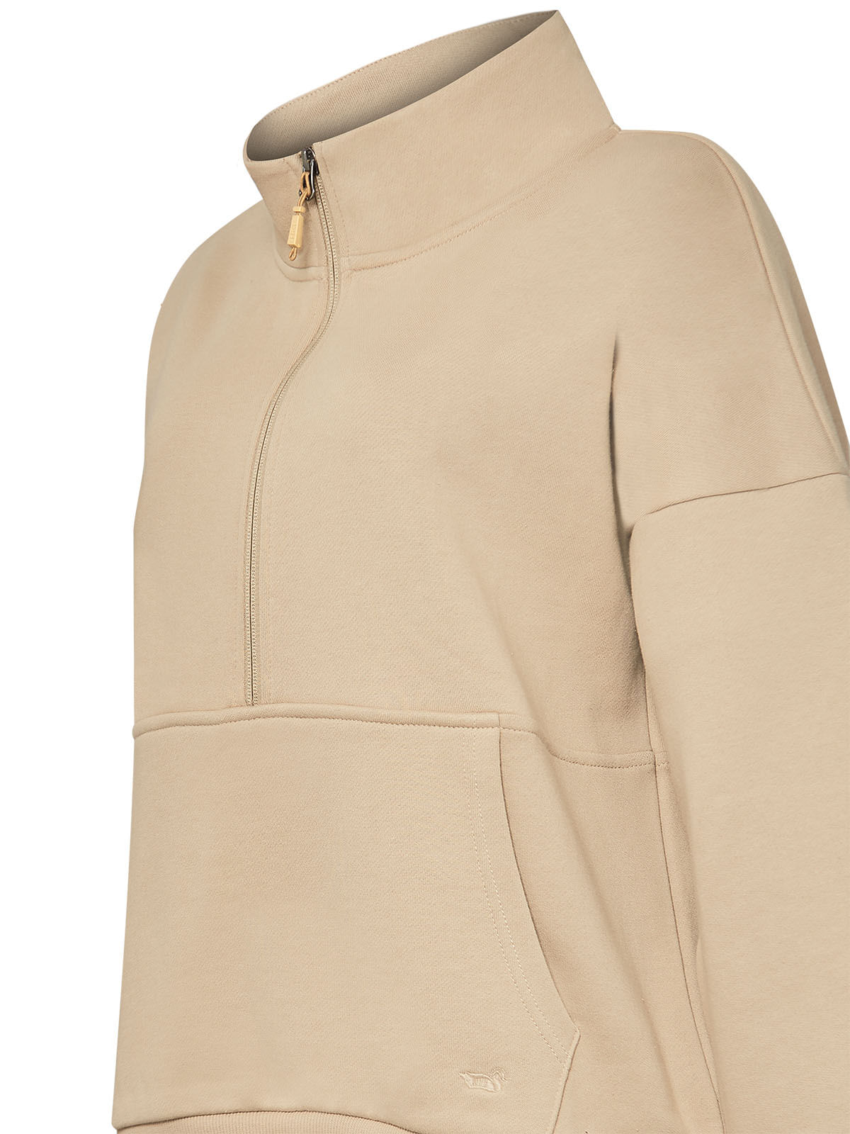 Polerón Algodón Orgánico Mujer Cali Beige Rockford