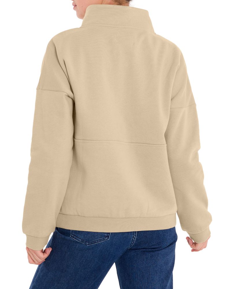 Poleron-Algodon-Organico-Mujer-Cali-Beige-Rockford