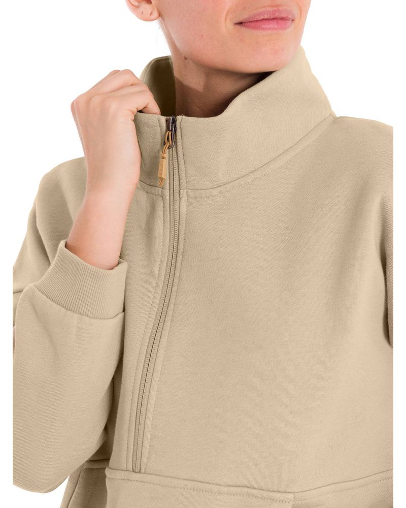 Poleron-Algodon-Organico-Mujer-Cali-Beige-Rockford