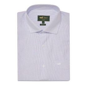 Camisa Cuello Italiano Hombre Easylife Azul Rockford