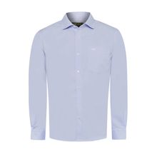 Camisa Cuello Italiano Hombre Easysolid Celeste Rockford
