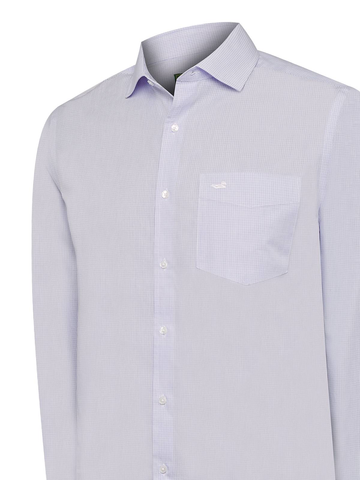 Camisa Cuello Italiano Hombre Easylife Azul Rockford