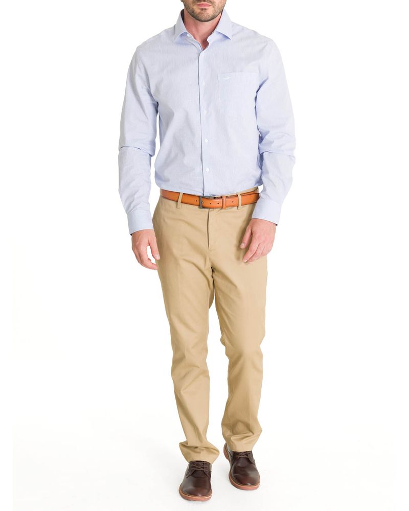 Camisa-Cuello-Italiano-Hombre-Easylife-Azul-Rockford