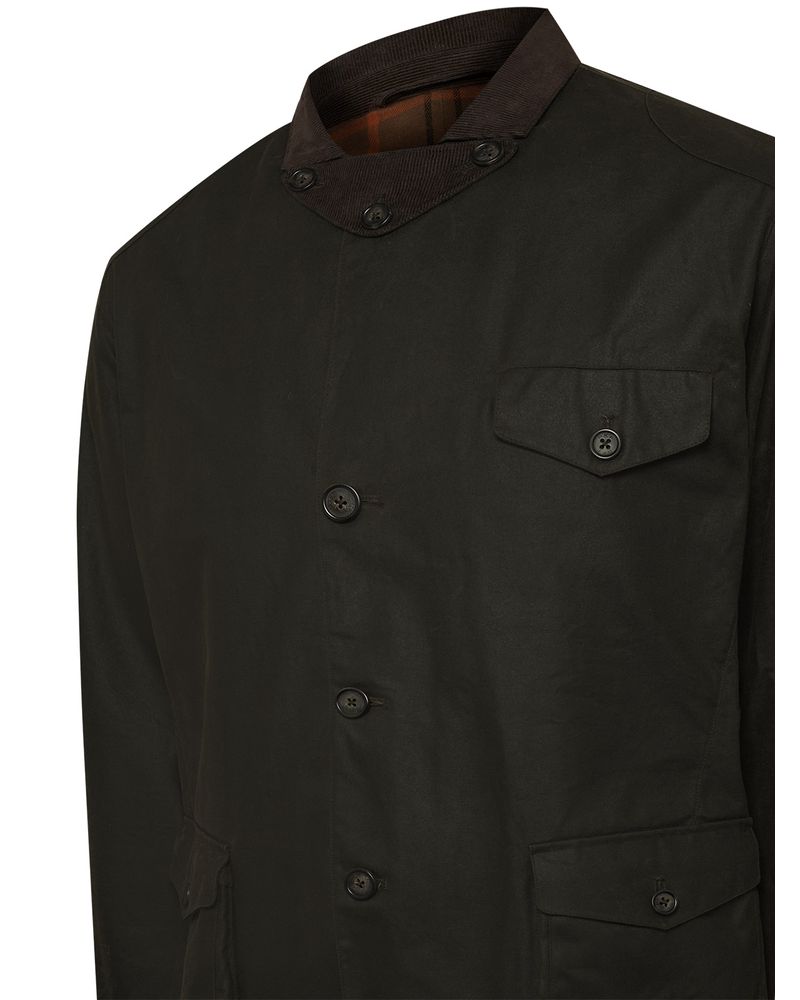 Chaqueta-Wax-Hombre-Claswax-Verde-Rockford