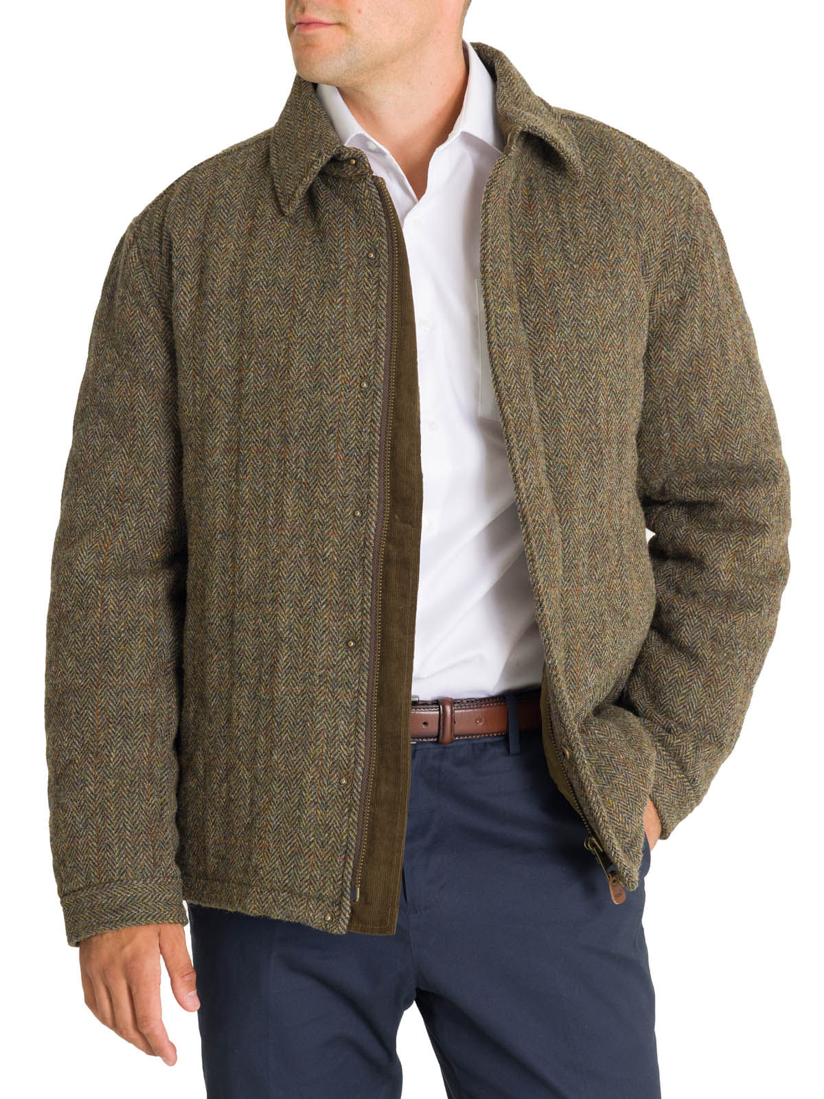 Chaqueta Harris Tweed Hombre Harris Gris Rockford