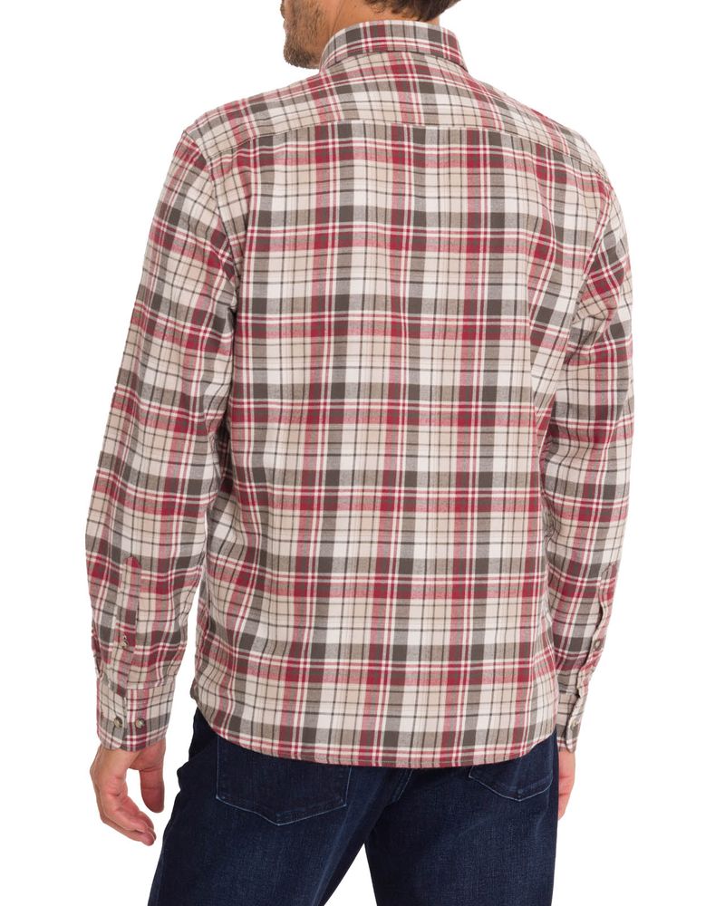 Camisa-Algodon-Organico-Hombre-Flannel-Cafe-Rockford