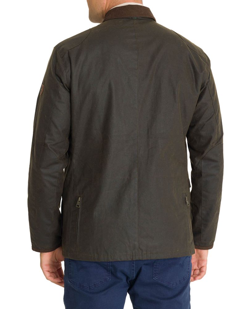 Chaqueta-Wax-Hombre-Claswax-Verde-Rockford