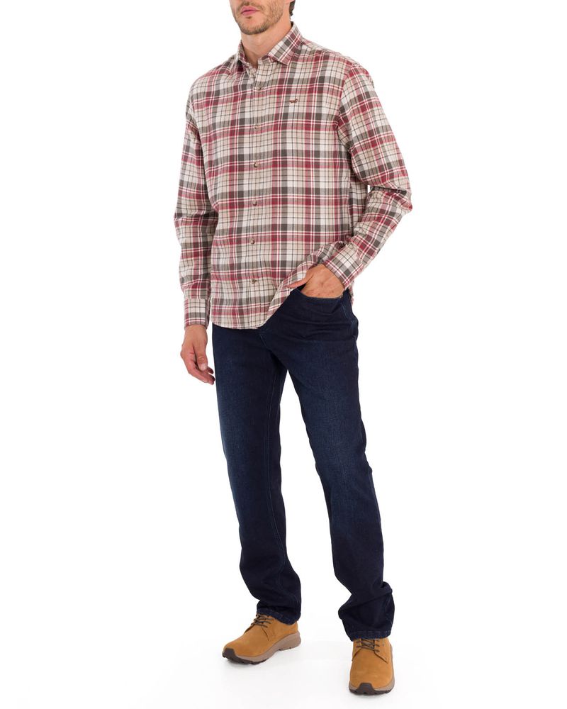 Camisa-Algodon-Organico-Hombre-Flannel-Cafe-Rockford