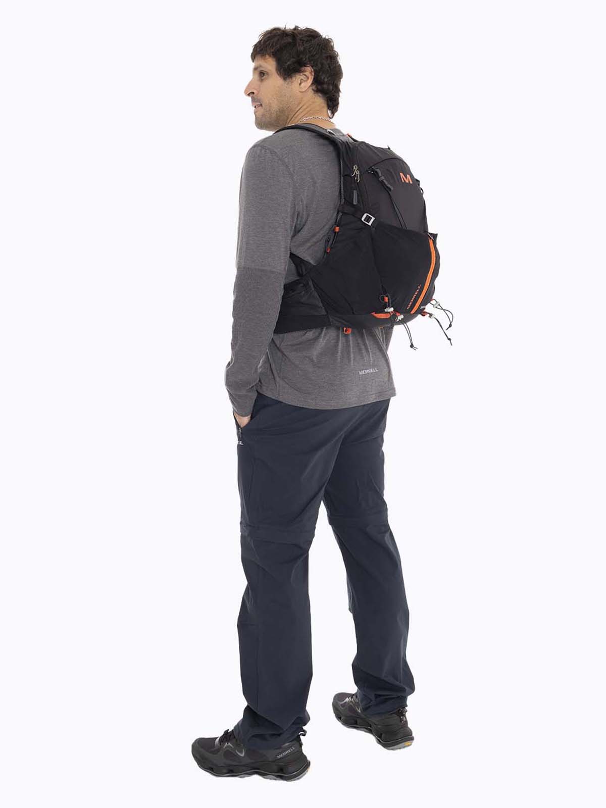Mochila Unisex Grayling Trekking Li Negro Merrell