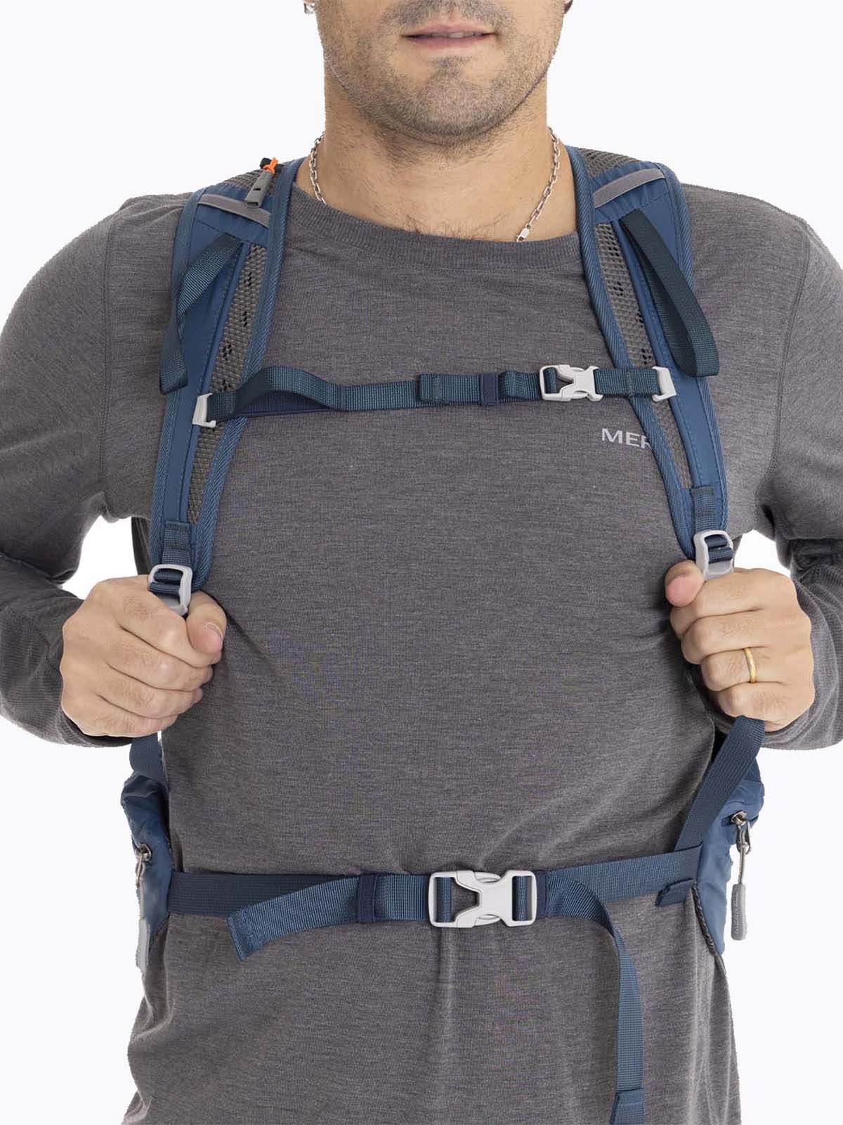 Mochila Unisex Grayling Trekking Li Azul Merrell