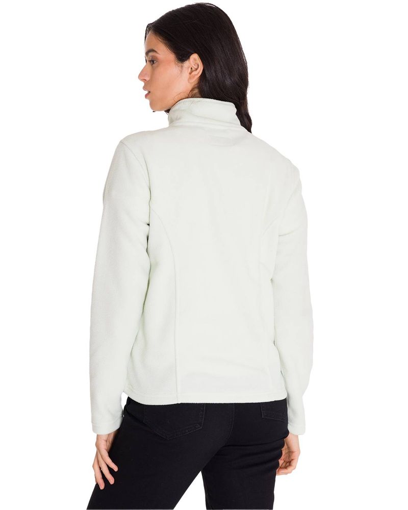 Polar-Manga-Larga-Mujer-W-Microfleece-Quarter-Zip-Pullover-Oliva-Claro-Cat