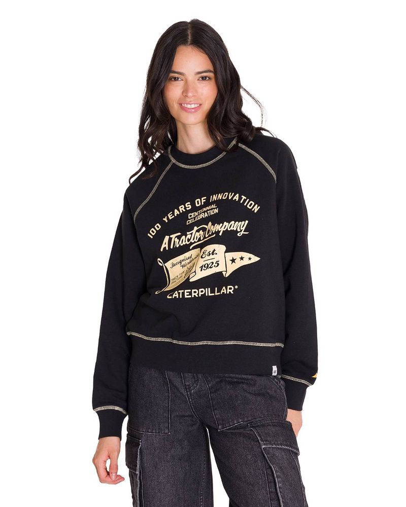 Poleron-Manga-Larga-Mujer-Contrast-Stitch-Graphic-Negro-Cat