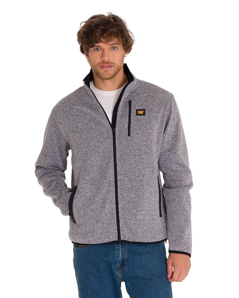Polar-Manga-Larga-Hombre-Fleece-Full-Zip-Gris-Oscuro-Cat