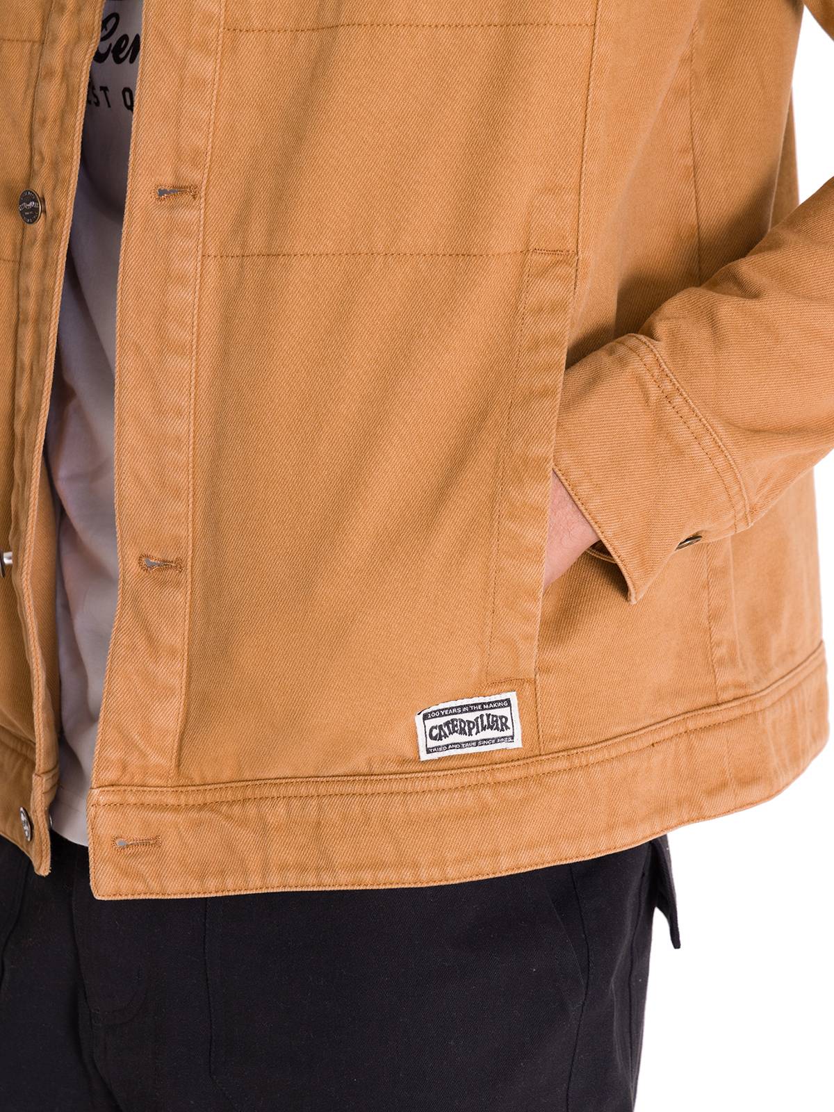 Chaqueta Manga Larga Hombre Heritage Uniform Twill Shirt Caramelo Cat