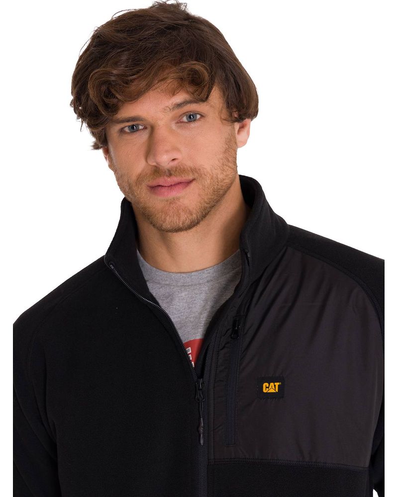 Polar-Manga-Larga-Hombre-Fleece-Full-Zip-Negro-Cat