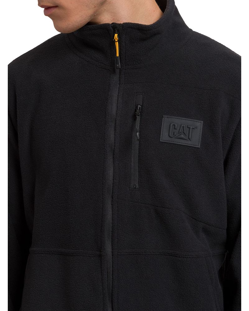 Polar-Hombre-Microfleece-Full-Zip-Negro-CAT