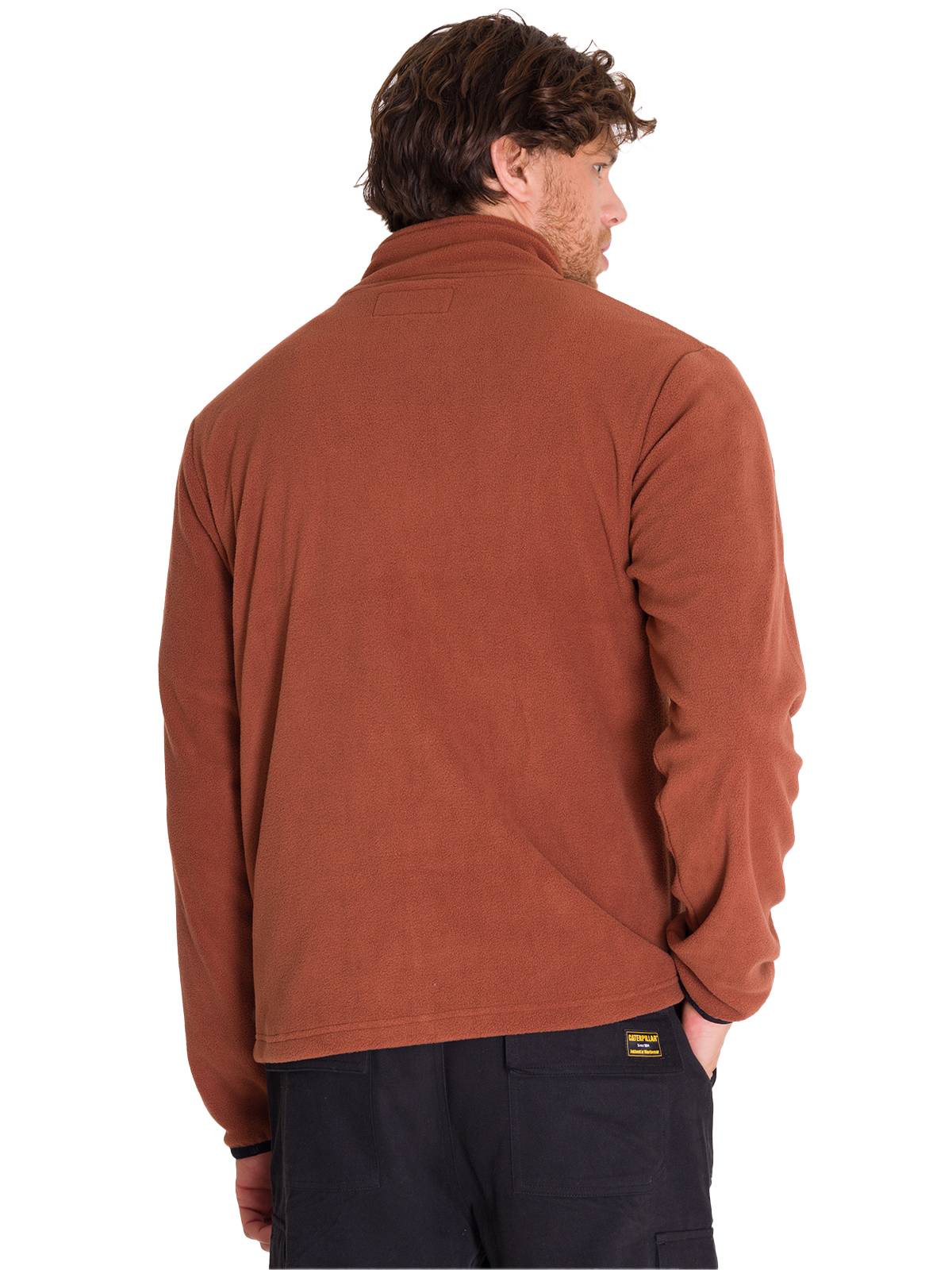 Polar Hombre Microfleece Full Zip Café CAT