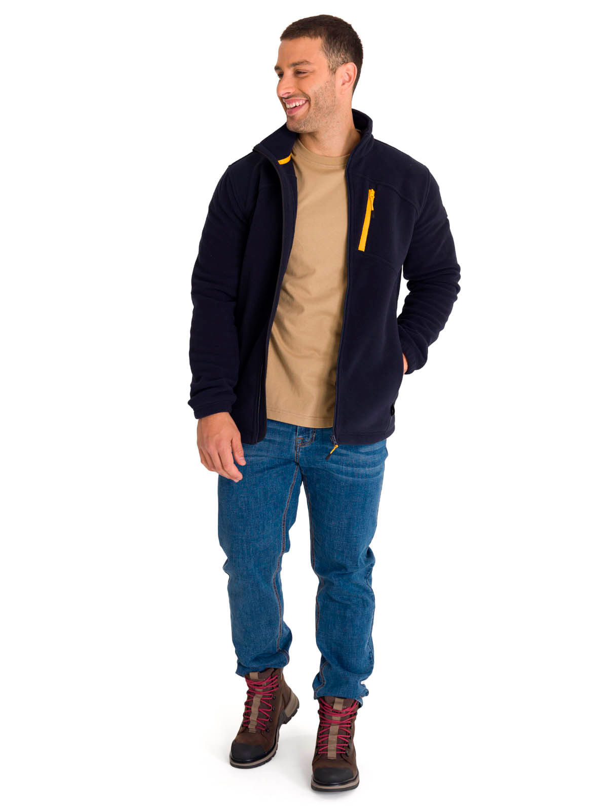 Polar Hombre Essentials Fleece Azul Cat