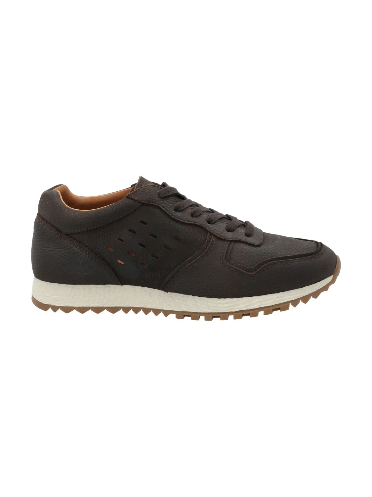 Zapatilla Cuero Hombre Graig Chocolate Rockford