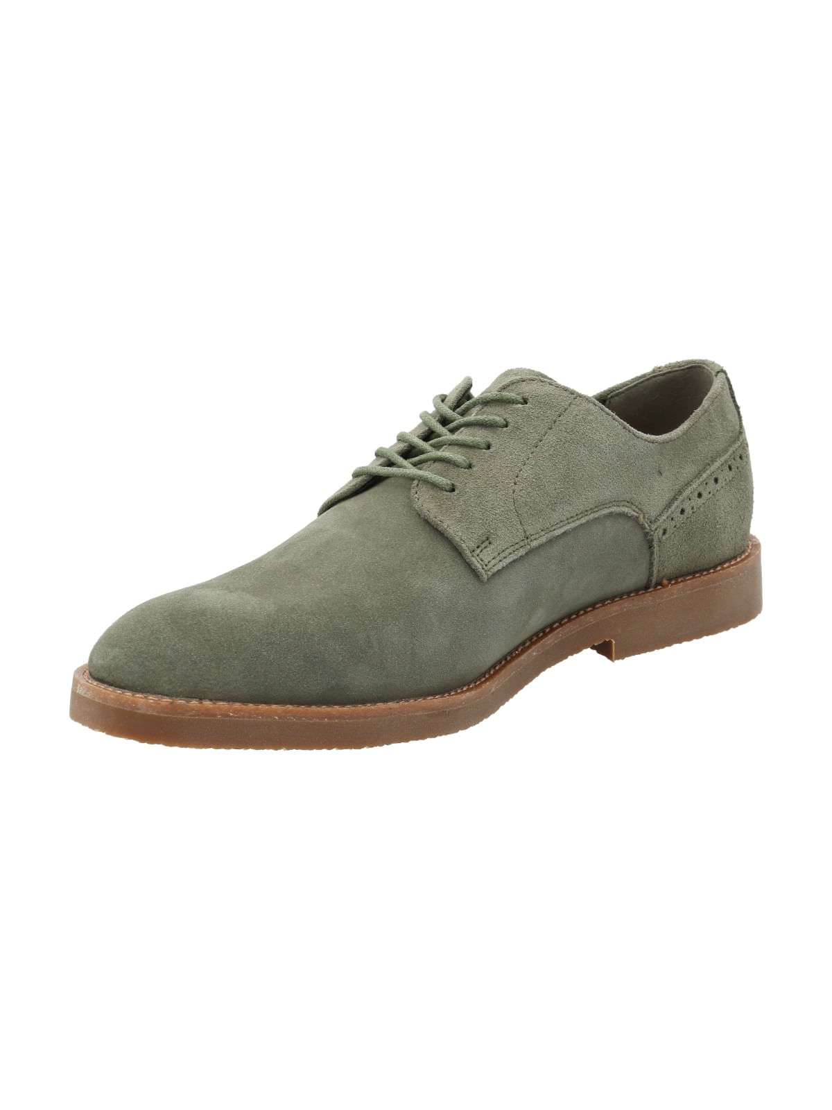 Zapato Cuero Hombre Torga Verde Rockford