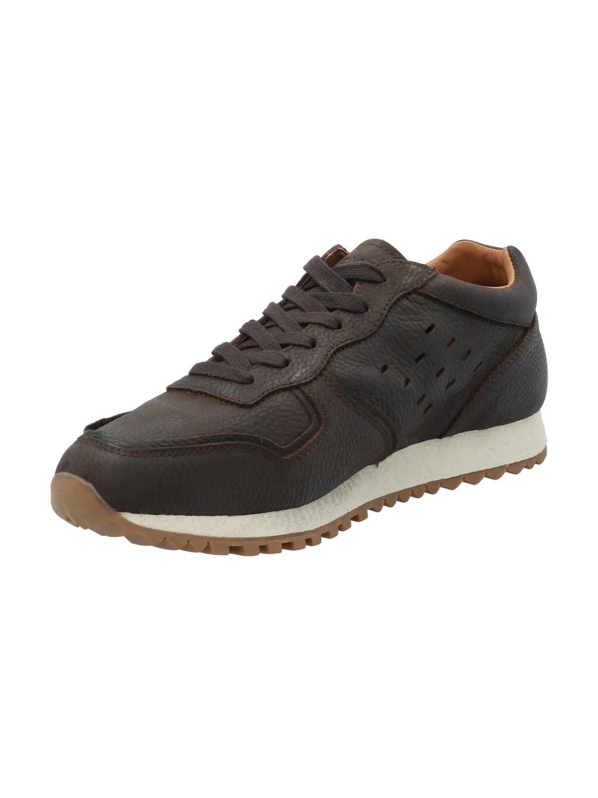 Zapatilla Cuero Hombre Graig Chocolate Rockford