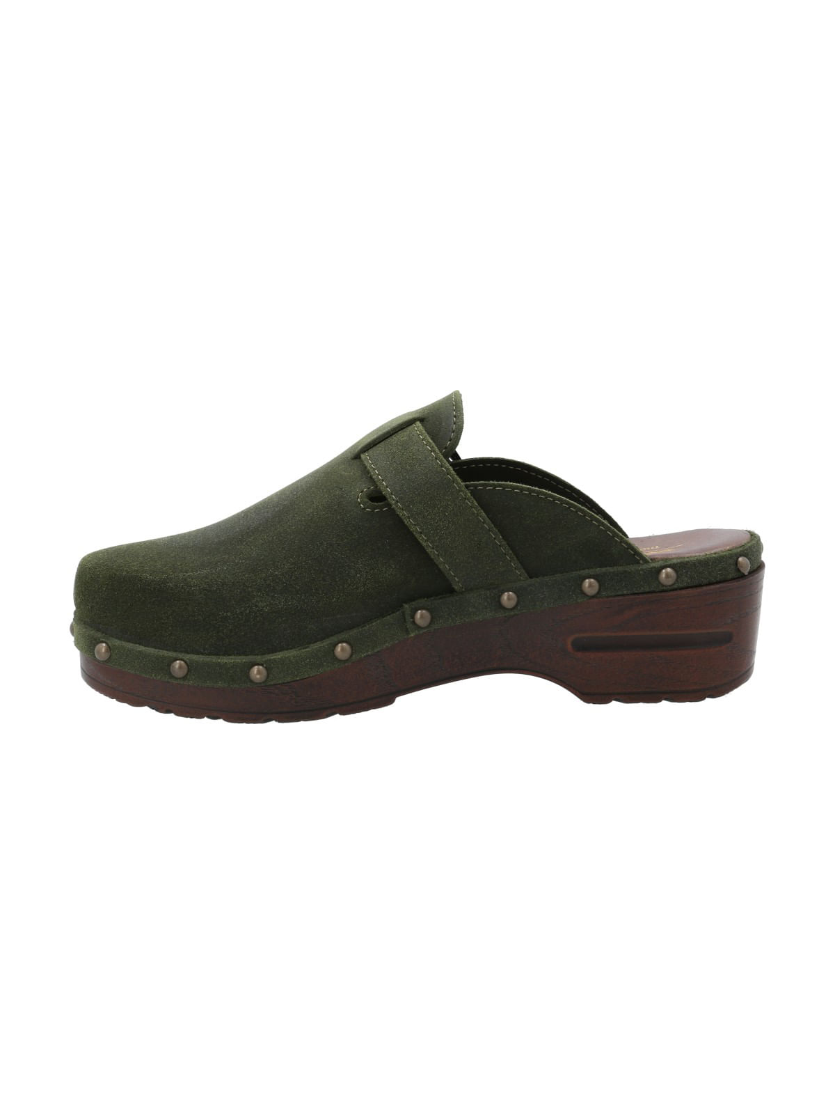 Sueco Cuero Mujer Mostii Verde Rockford