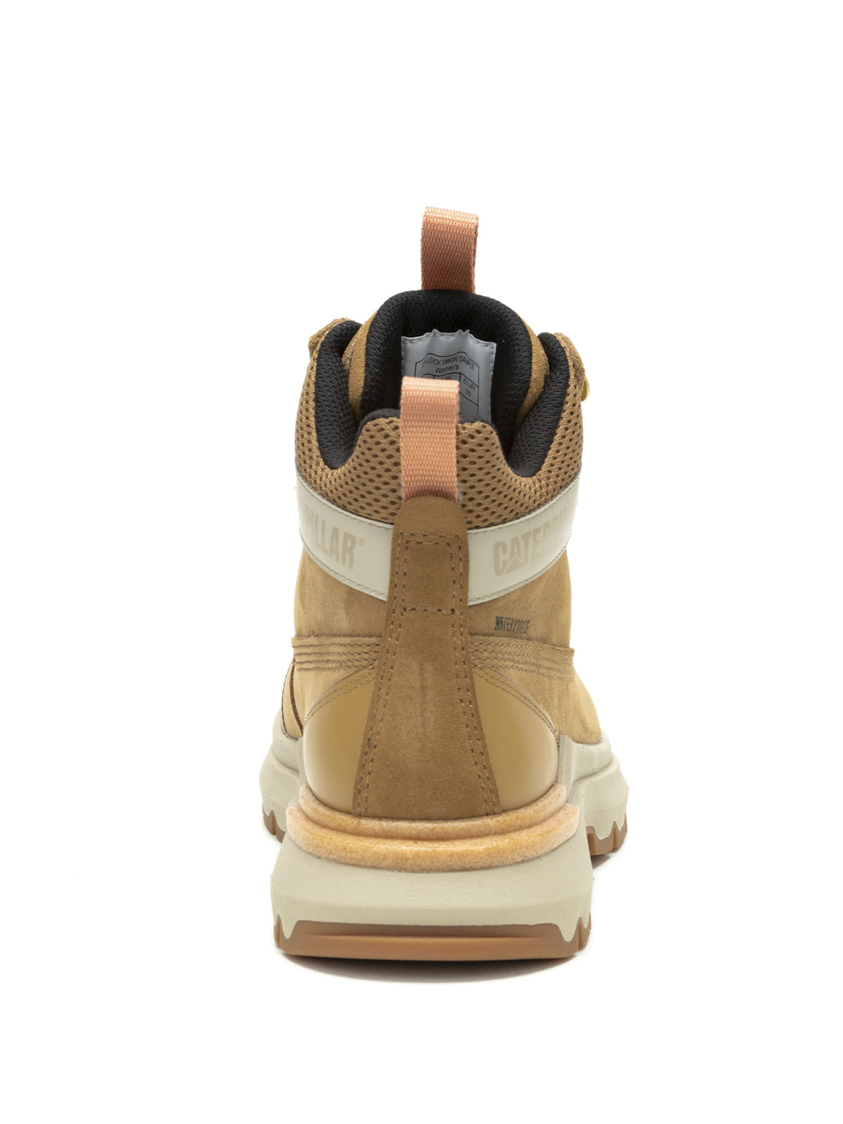 Zapatilla Con Caña Casual Mujer Colorado Sneaker Wp Beige/Crudo Cat